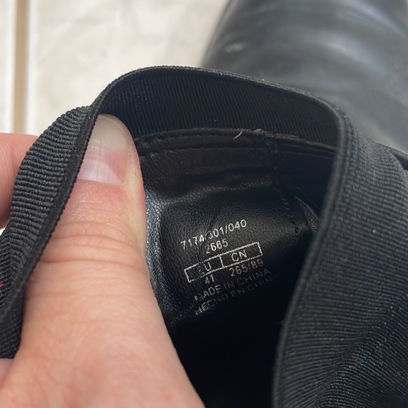 Chunky black Zara booties with pointed toe - Picture 14 of 14